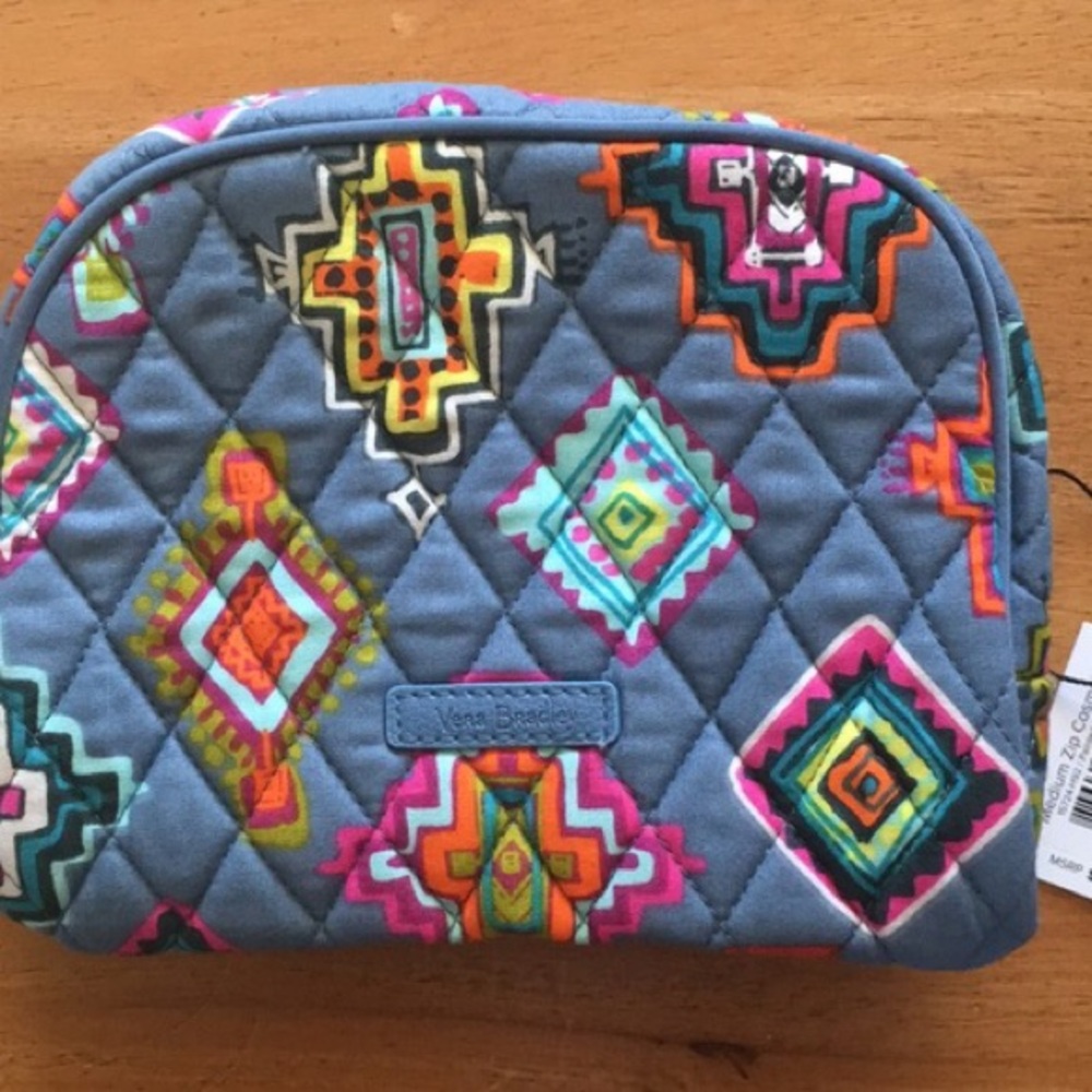 Vera Bradley Painted Medallion Makeup Case